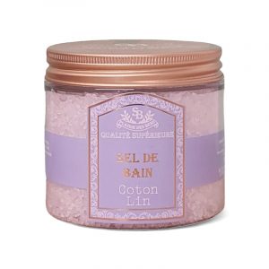 Sel de bain aromatisé au Parfum de Grasse Coton